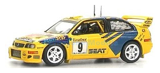 Modelauto 1:43 | Skid SKM99034 | Seat Cordoba 1999 #9 - H.Rovanperä - R.Pietiläinen