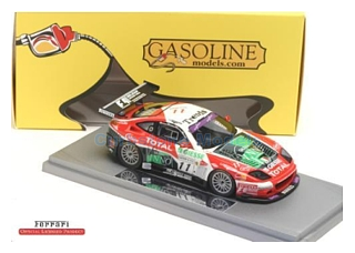 Modelauto 1:43 | Gasoline GAS10002A | Ferrari 575 GTC | GPC 2004 #11 - P.Peter - V.Vosse - M.Salo - F.Babini