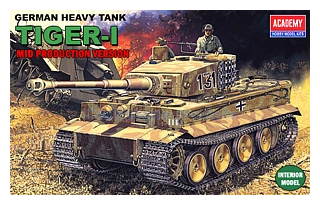 Bouwpakket 1:35 | Academy 1387 | Tiger 1 Mid Production