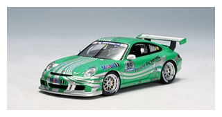 Modelauto 1:43 | Autoart 60671 | Porsche 997 Super Cup Genuine Part Groen 2006 #89