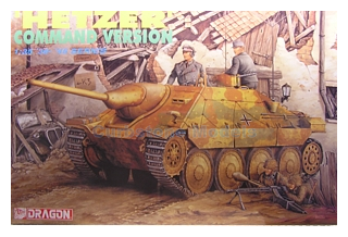 Militair voertuig 1:35 | Dragon 6060 | Hetzer Command Version 1943