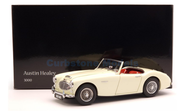 Modelauto 1:18 | Kyosho 08149EW | Austin Healey 3000 Mk.1 BN7 English White