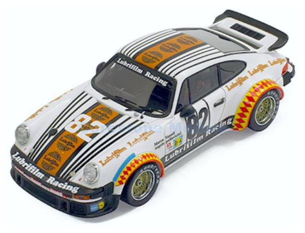 Modelauto 1:43 | PremiumX PR0414 | Porsche 934 | Lubrifilm Racing 1979 #82 - M.Vanoli - H.Müller - A.Pallavicini