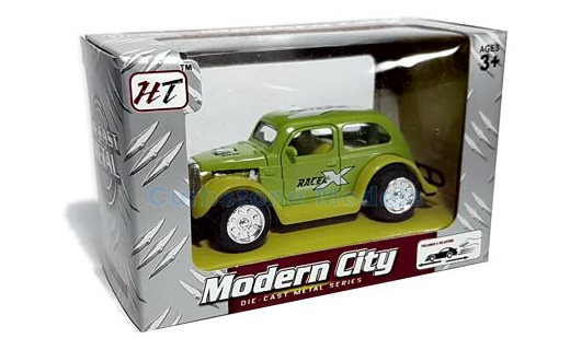 Modelauto  | Hongtai LG3043-M8238 | Modern City Oldtimer Race Green #49