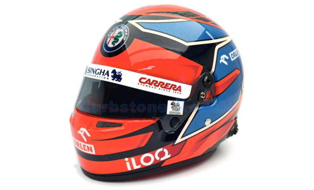 Helm 1:2 | Mini Helmet 4100122 | Bell Helmet | Alfa Romeo Racing 2021 #7 - K.Raikkonen