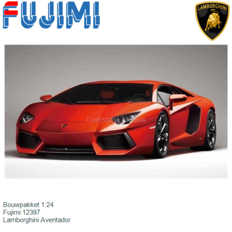 Bouwpakket 1:24 | Fujimi 12397 | Lamborghini Aventador