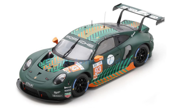 Modelauto 1:18 | Spark 18S823 | Porsche 911 RSR-19 LMGTE-AM | Proton Competition 2022 #93 - M.Campbell - Z.Robichon - M.Fassben