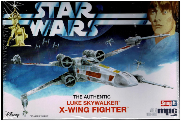 Bouwpakket 1:63 | MPC 00948 | Star Wars X-Wing Fighter - L.Skywalker