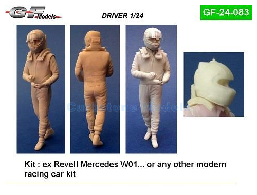 Bouwpakket 1:24 | GF Models 24083 | Driver Figure 2020