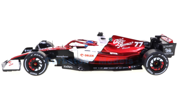 Modelauto 1:18 | Solido 1810201 | Alfa Romeo C42 | ORLEN Alfa-Romeo Formula One Team 2022 #77 - V.Bottas