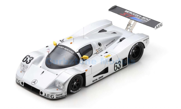 Modelauto 1:18 | Spark 18LM89 | Sauber C9 1989 #63 - J.Mass - M.Reuter - S.Dickens