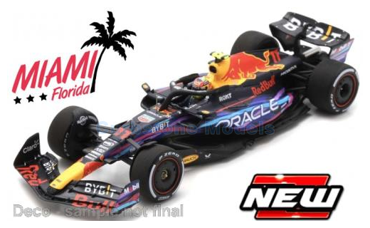 Modelauto 1:24 | Bburago 18-28030PM | Red Bull Racing RB19 RBPT 2023 #11 - S.Pérez