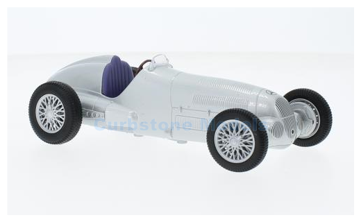 Modelauto 1:24 | Welly 24109SILVER | Mercedes Benz W125 Zilver