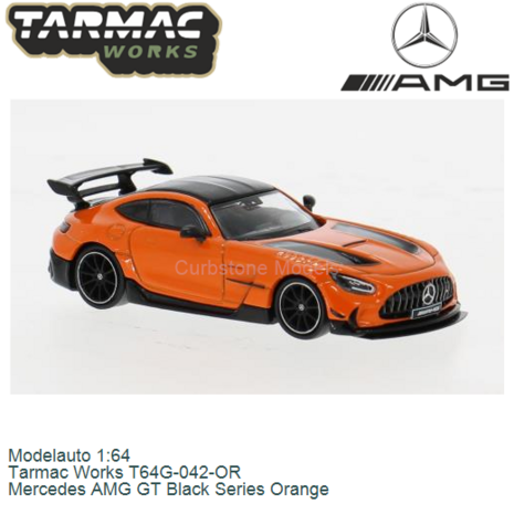 Modelauto 1:64 | Tarmac Works T64G-042-OR | Mercedes AMG GT Black Series Orange