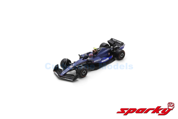 Modelauto 1:64 | Spark Y376 | Williams Racing FW46 2024 #2 - L.Sargeant