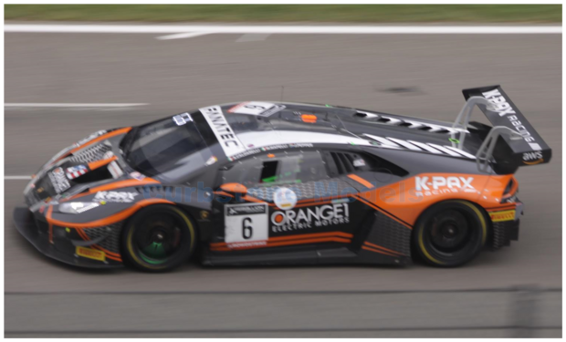 Modelauto 1:43 | Spark SB505 | Lamborghini Huracan GT3 EVO | Orange 1 KPAX 2022 #6 - A.Caldarelli - M.Mapelli - J.Pepper