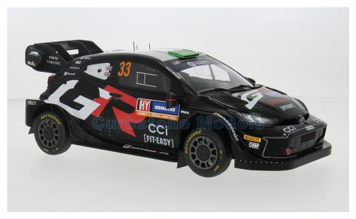 Modelauto 1:18 | IXO-Models 18RMC200.22 | Toyota Gazoo Racing Yaris GR Rally1 2024 #33 - E.Evans - S.Martin