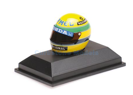 Modelauto 1:10 | Minichamps 540388712 | Bell helmet 1987 - A.Senna