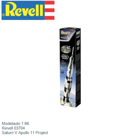 Modelauto 1:96 | Revell 03704 | Saturn V Apollo 11 Project