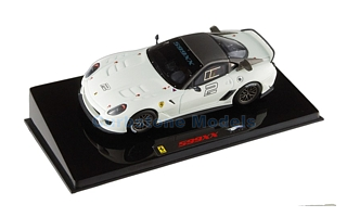 Modelauto 1:43 | Hotwheels T6265 | Ferrari 599XX Wit 2009 #2