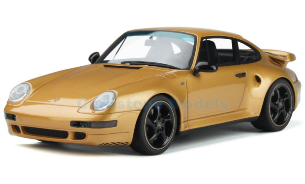 Modelauto 1:18 | GT Spirit GT836 | Porsche 993 Turbo S Goud 2018