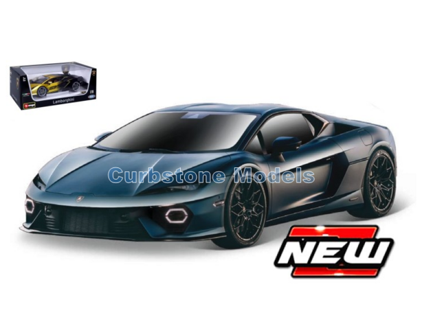 Modelauto 1:18 | Bburago 8-11052B | Lamborghini Temerario Blue 2025