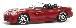 Modelauto 1:18 | ERTL 33084 | Dodge Viper SRT-10 cabrio Rood 2002