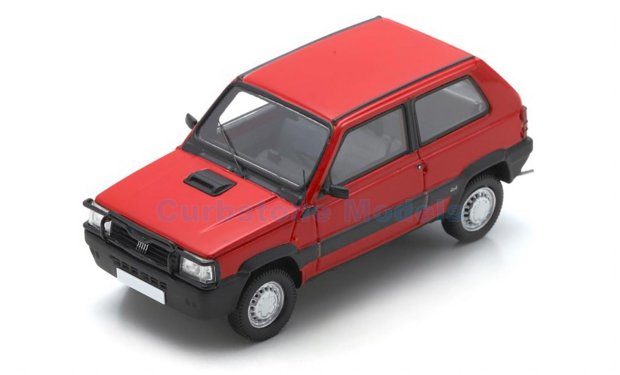 Modelauto 1:43 | Schuco 43U00053 | Fiat Panda 4x4 Red 1989