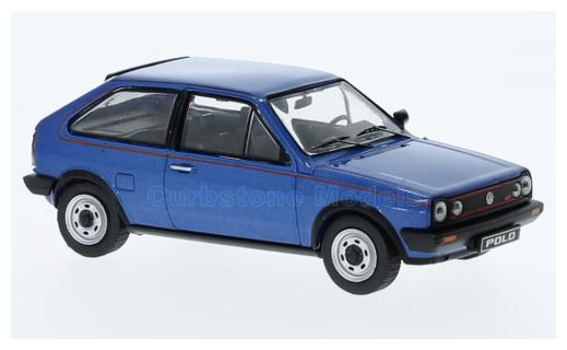 Modelauto 1:43 | IXO-Models CLC505N.22 | Volkswagen Polo Coupe GT Metallic Blue 1985