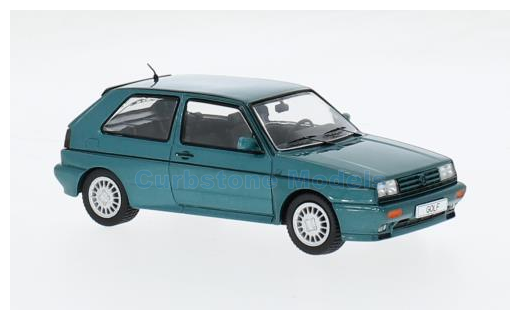 Modelauto 1:43 | IXO-Models CLC533N.22 | Volkswagen Golf Rallye G60 Groen Metallic 1990