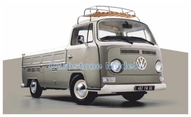 Modelauto 1:18 | Solido 1809402 | Volkswagen Transporter T2 Fladbed Pickup 1968