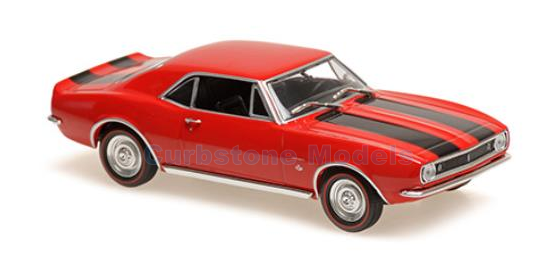 Modelauto 1:43 | Minichamps 940142720 | Chevrolet Camaro Rood 1967