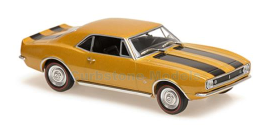 Modelauto 1:43 | Minichamps 940142721 | Chevrolet Camaro Goud 1967