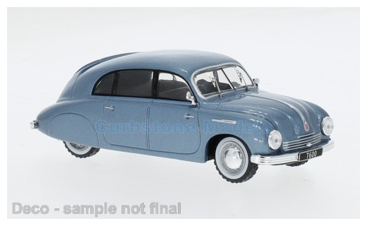 Modelauto 1:43 | IXO-Models CLC594N.22 | Tatra T600 Tatraplan Light Blue 1950