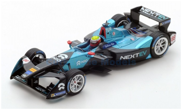 Modelauto 1:43 | Spark S5919 | Spark RT NEXT EV | NIO Formula E Team 2017 #88 - O.Turvey