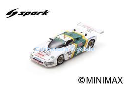 Modelauto 1:43 | Spark S6816 | Spice SE87C 1990 #107 - P.Lombardi - D.Morin - F.de Lesseps