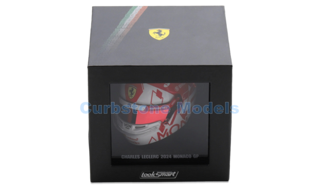 Helm 1:5 | Looksmart LSHEL006 | Bell Helmet | Scuderia Ferrari 2024 #16 - C.Leclerc