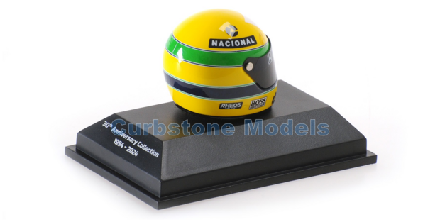 Helm 1:8 | Minichamps 540309101 | Bell Helmet | McLaren Formula One Team 1991 - A.Senna