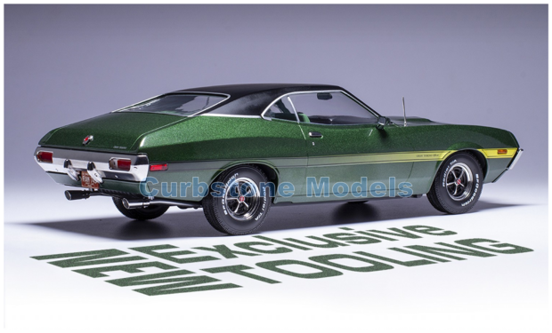 Modelauto 1:18 | IXO-Models 18CMC185.22 | Ford Gran Torino Sport Dark Green 1972