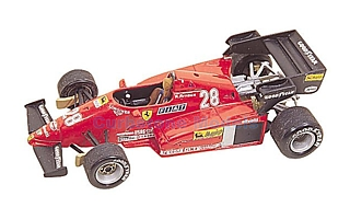 Bouwpakket 1:43 | Tameo TMK007 | Ferrari 126 C3 1983 #28 - P.Tambay - R.Arnoux