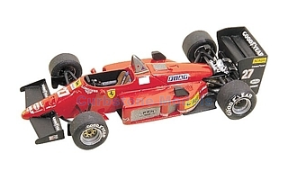 Bouwpakket 1:43 | Tameo TMK026 | Ferrari 156 /85b 1985 #27 - M.Alboreto - M.Alboreto - S.Johansson