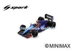 Modelauto 1:43 | Spark S7229 | AGS JH25B 1991 #18 - F.Barbazza