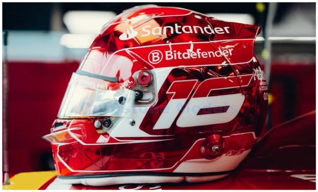 Helm 1:5 | Looksmart LSHEL006 | Bell Helmet | Scuderia Ferrari 2024 #16 - C.Leclerc