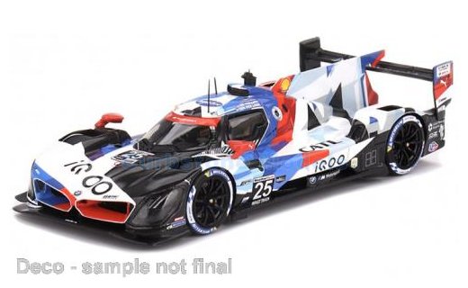 Modelauto 1:43 | Bburago 18-38314 | BMW M Motorsport M Hybrid V8 LMDh 2023 #25