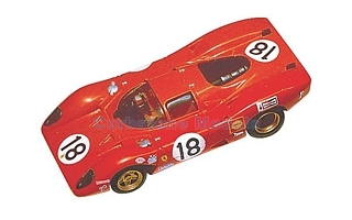 Bouwpakket 1:43 | Tameo TMK030 | Ferrari 312 P 1969 #18 - P.Schetty - C.Amon