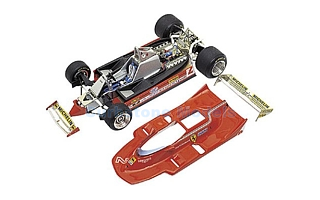 Bouwpakket 1:43 | Tameo TMK266 | Ferrari 312 T5 1980 - G.Villeneuve - J.Scheckter