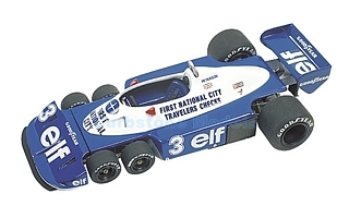 Bouwpakket 1:43 | Tameo TMK280 | Tyrrell P34/2 1977 - P.Depailler - R.Peterson