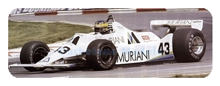 Bouwpakket 1:43 | Tameo TMK325 | Williams FW07 1980 - R.Keegan - D.Wilson