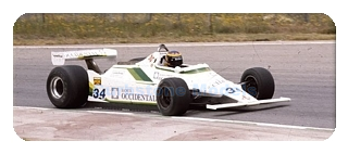 Bouwpakket 1:43 | Tameo TMK326 | Williams FW07 1980 - E.De Vilota