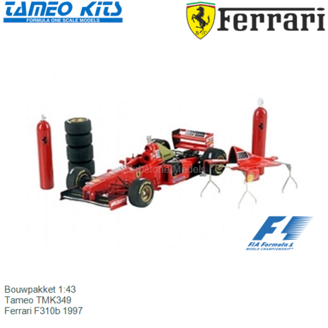 Bouwpakket 1:43 | Tameo TMK349 | Ferrari F310b 1997